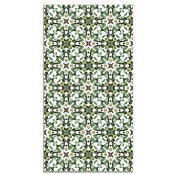 Tapis PVC Oriental Vert 140x200 cm