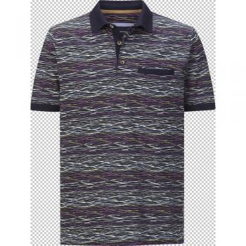 Poloshirt „SILVIANO“ – Herren, blau (dunkel), Größe 56