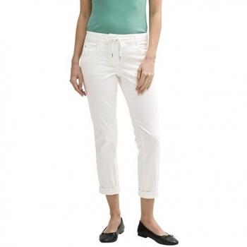 Pantaloni Tom Tailor Off White 46 Tapered Relaxed