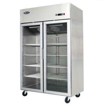 Frigo Professionnel Vitré 900 Litres 2 Portes Atosa