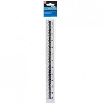 Bluespot 33932 12 Aluminium Ruler Single