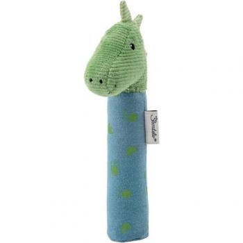 Greifspielzeug STERNTALER “Dino Rexi” – grün, 18 cm, mit Quietsche