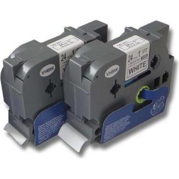 VHbw 24mm Cartuccia Nastro per Brother 9200DX