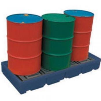 Pallet Sump Poly 2 Drum Capacity Blue 321622 SBY10537