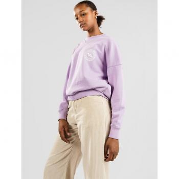 Quiksilver Oversized Crew Sweatshirt Lila-Rosa für Damen