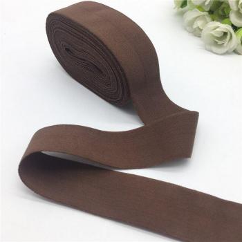 Brown Elastic Ribbon for Garment Accessories