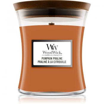 Pumpkin Praline candela profumata WoodWick 275 g