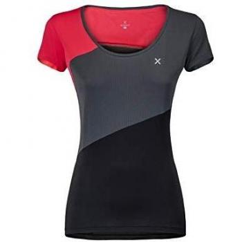 T‑shirt Montura Femme XS Noir Rose Sucre