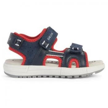 GEOX Alben Boys’ Navy Sandals – UK 33 (J35AVA)