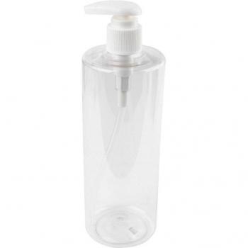 Conteneur cosmétique transparent 500ml