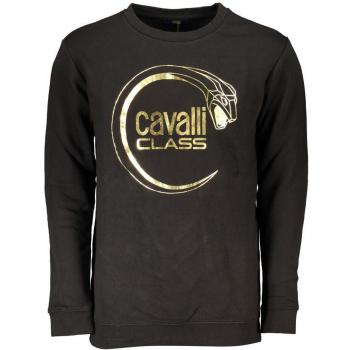Cavalli Class Snake Logo Sweatshirt Schwarz XL
