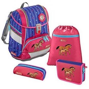 Rucksack Step‑by‑Step Lucky Horses – 19 l, 2‑in‑1 Set