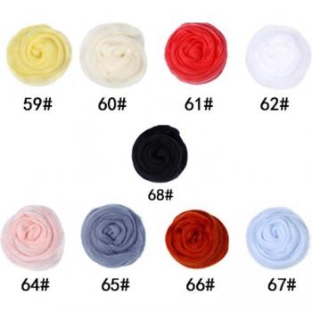Dailylike 9g Multicolor Wool Tops for Doll Making