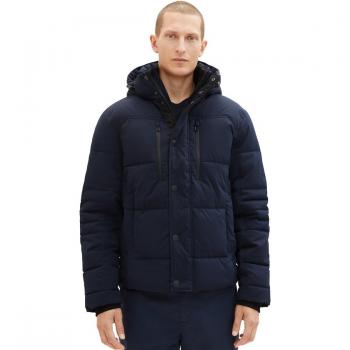 TOM TAILOR Anorak Pufferjacke dunkelblau