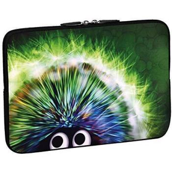Pedea Design Schutzhülle Notebook Tasche (13,3 Zoll, Grüner Igel)