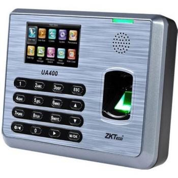 ZK-UA400 Sistema de Controle de Presença com RFID e Teclado