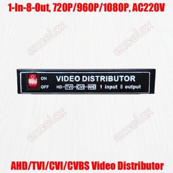 1CH In 8CH Out AHD CVI TVI CVBS Video Distributor