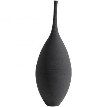 Keramische Zen‑Vase mit Anti‑Schleudern‑Unterlage – Modernes Design