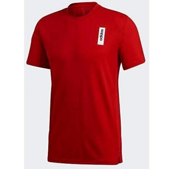 T-Shirt adidas M BB Tee Tricot Homme Écarlate