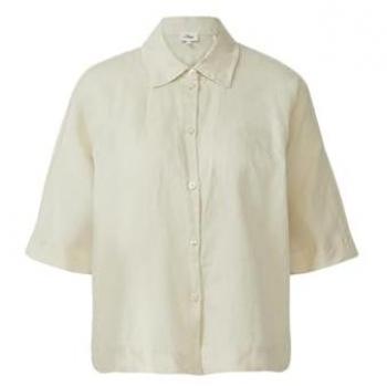 S.Oliver Camicia Bianca in Lana per Donne