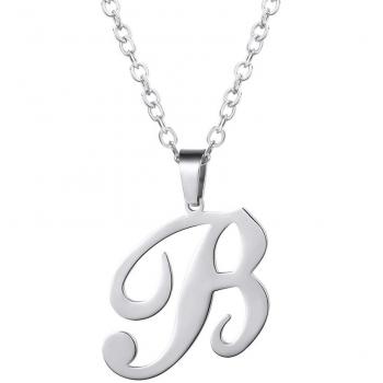 Collier Alphabet B pour Femme