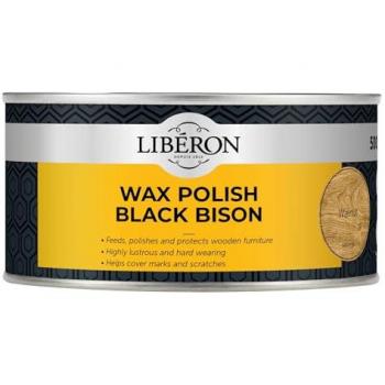 Liberon 126882 Black Bison Wax Paste Walnut 500Ml