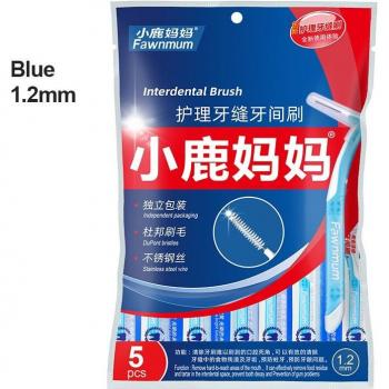 Fawnmum 5 Individually Packaged Adult Interdental Brushes