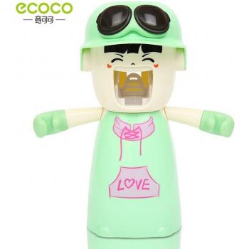 Kids' Cartoon Toothpaste Dispenser and Toothbrush Rack