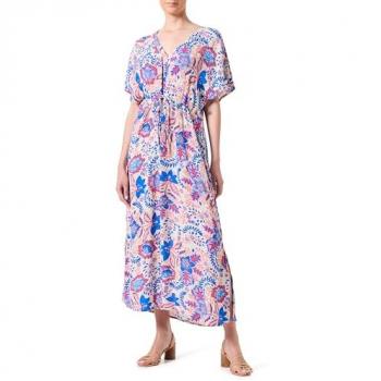 Longue Robe Vero Moda à Manches Courtes