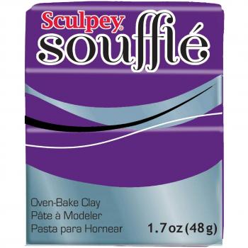 Polyform Sculpey Soufflé Modeling Clay, Grape, 1.7oz