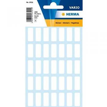 Herma Vielzwecketikette 8 x 20 mm weiss