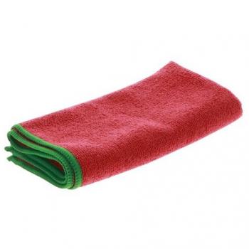 Coton microvelours GreenSpeed 40x40 cm rouge