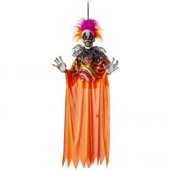 Clown Giocattolo Tremante con Luce e Suono 50x11x100 Cm