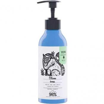 Wood Olive Tree Champú natural para cabello graso 300 ml