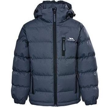 Trespass Kids Tuff Jacke – Unisex, Dunkelgrau, 1 Jahr – Strapazierfähig & Stylisch