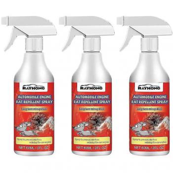 RatMouse Motor Pro 3Pcs – Aerosol Seguro para Vehículos