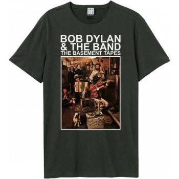 Unisex XL Charcoal T‑Shirt: Amplified – The Basement Tapes, Bob Dylan & The Band