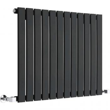 Radiateur Design Horizontal Noir Hudson Reed 63,5 × 84 × 5,2 cm – 751 W