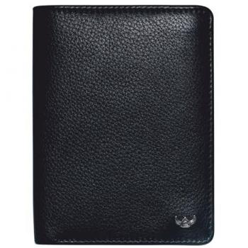 Borsa Moneta Gold Head Nero Capri
