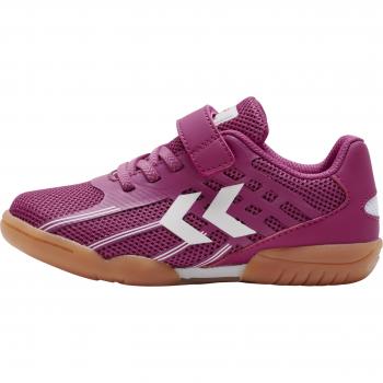 Chaussures de handball enfant Hummel Root Elite VC violet