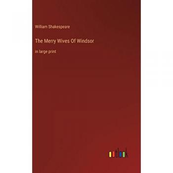 The Merry Wives Of Windsor: in large print