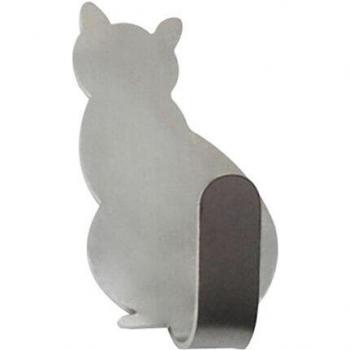 Stainless Steel Cat Wall Hooks