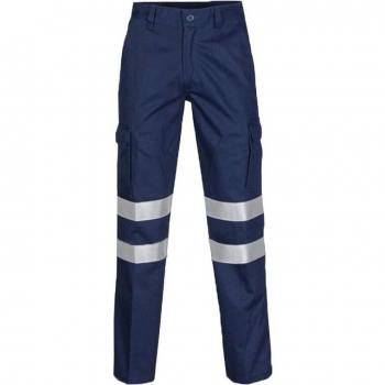 100% Cotton Men's High Visibility Reflective Training Pants