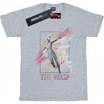 T-shirt noir Ant-Man et la Guêpe pour garçons