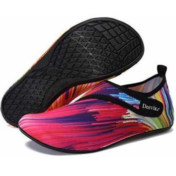 Deevike AquaStep Wassersportschuhe – Rote Variante, 40/41