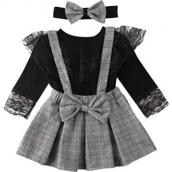 Ropa a Juego para Bebés y Niños, Pelele para Hermano Menor, Conjunto de Trajes con Falda de 0 a 6 Años