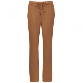 Pantalon LOUISA aspect daim élégant