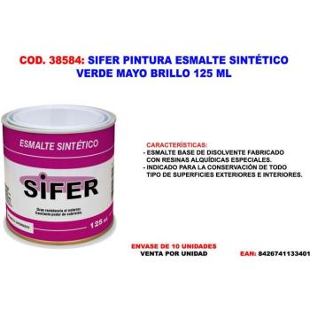 Pintura Brillante Verde Mayo 125 ml
