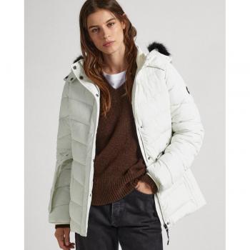 Giacca bianca Pepe Jeans Mera S