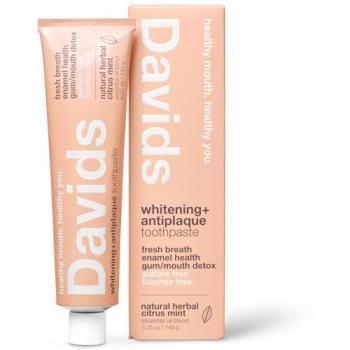 David’s Natural Citrus Peppermint Whitening Paste – 5.25 oz